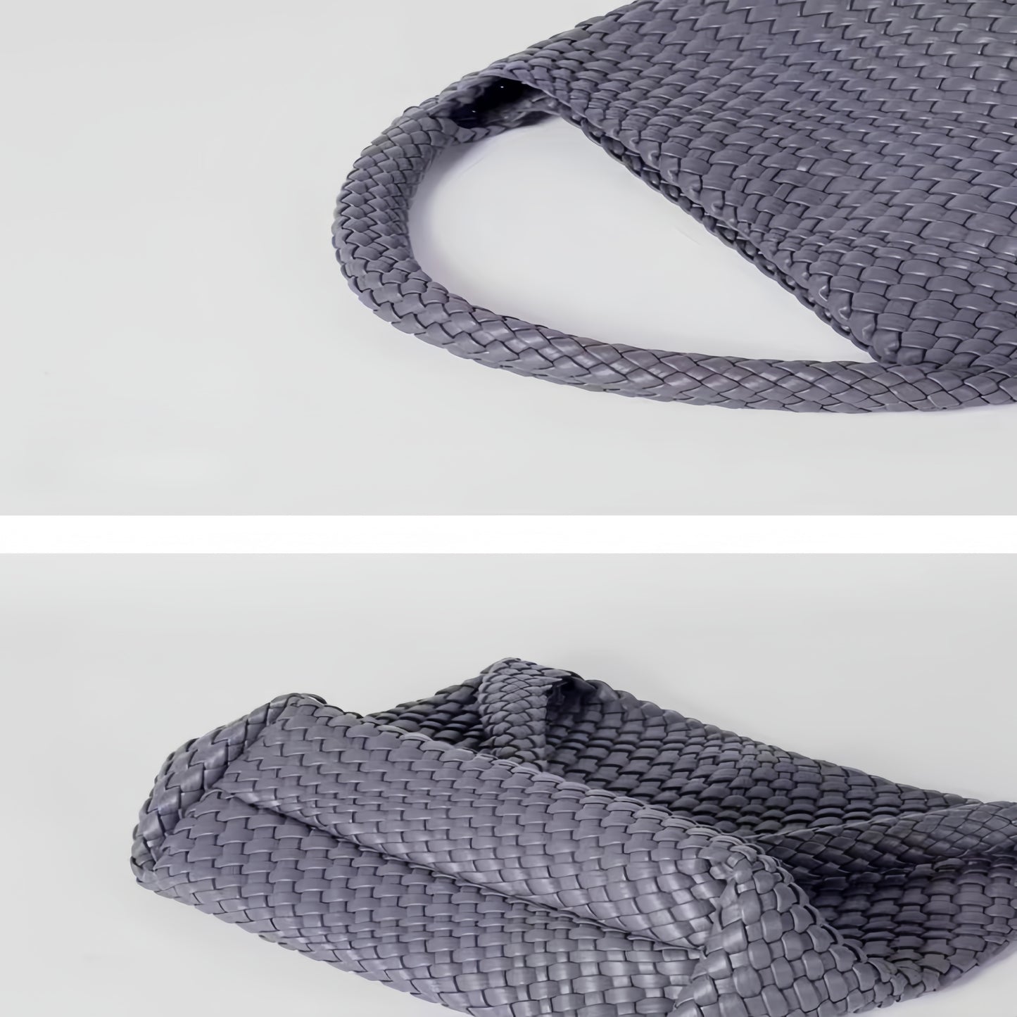 Woven shoulder bag for women large capacity high quality