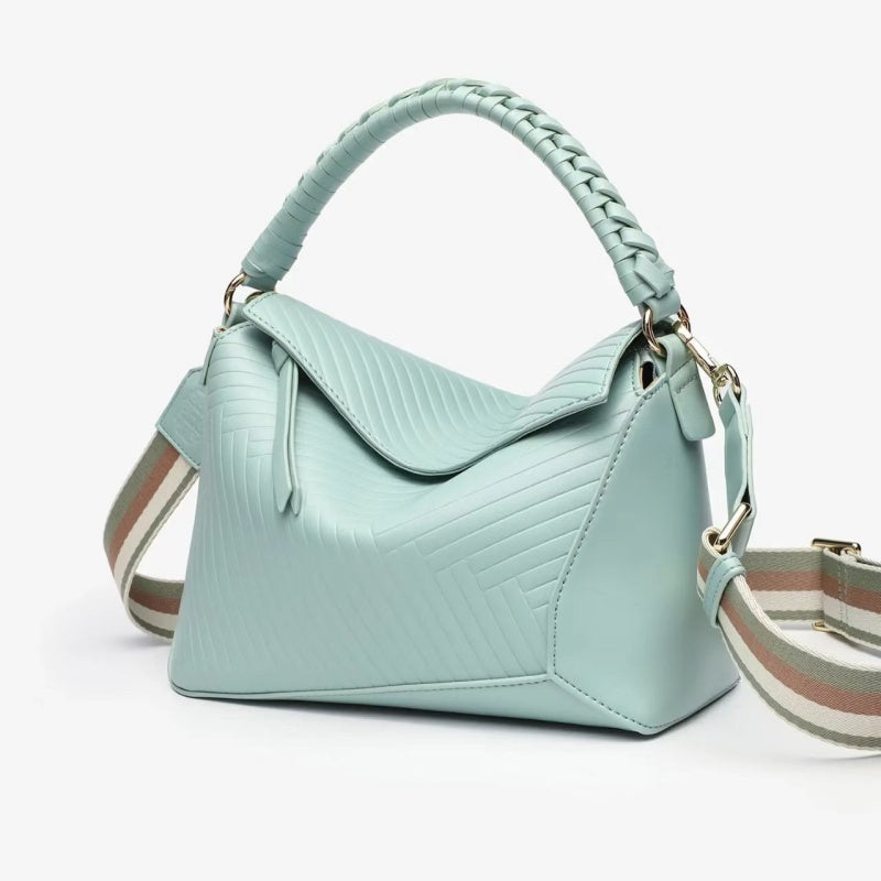 New dopamine color light luxury women's bag can be carried by hand or crossbody