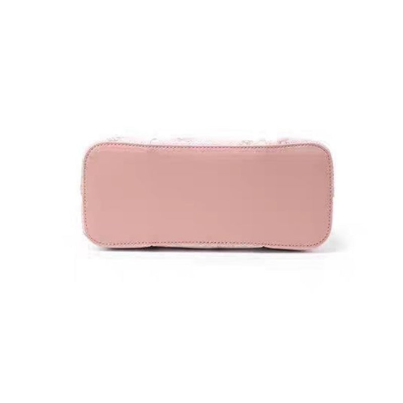 2025 Spring and Summer New Dopamine Pink Bucket Bag for Women