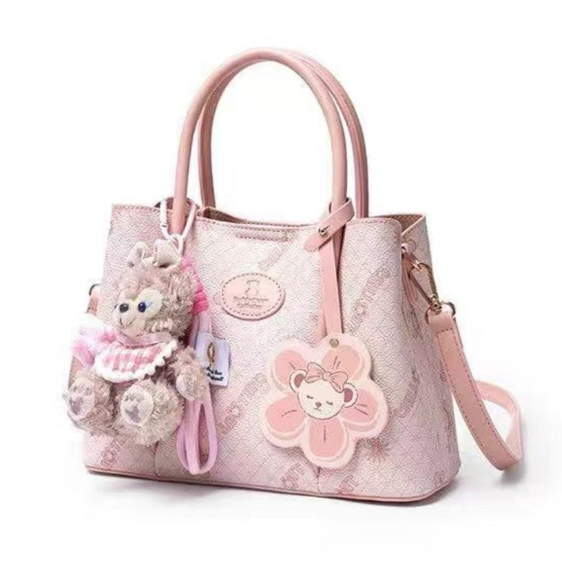 2025 Spring and Summer New Dopamine Pink Bucket Bag for Women