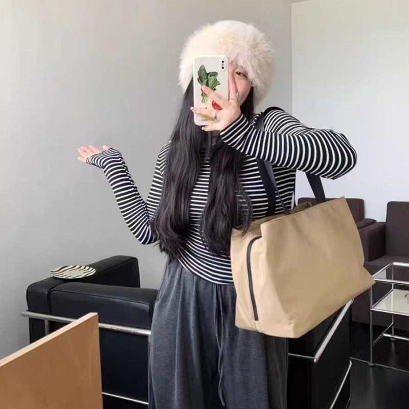 2025 New Large Tote Bag Commuter Travel Large Capacity Shoulder Bag