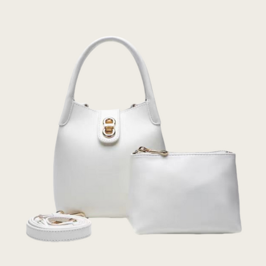 Fashionable commuter bucket bag for women