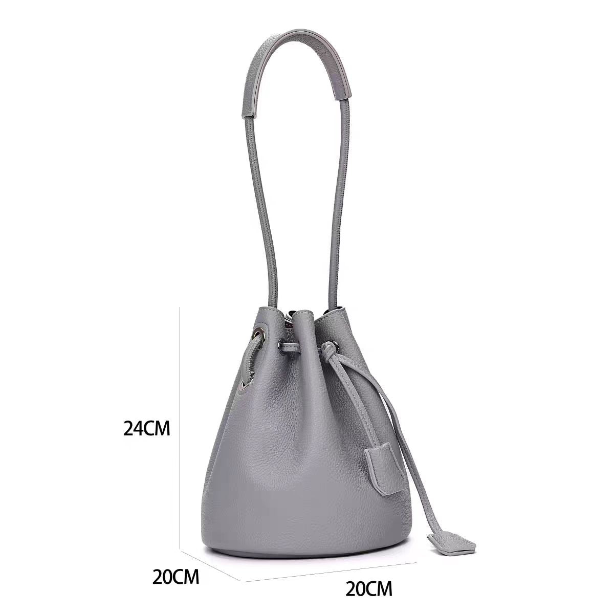Women's bucket bag, shoulder or crossbody